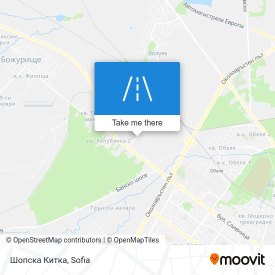 Шопска Китка map