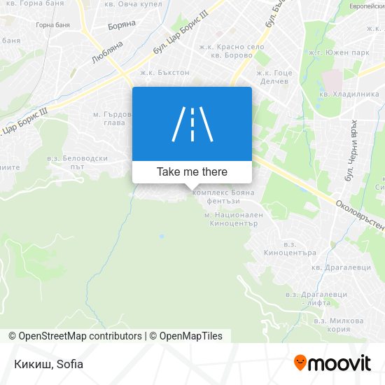 Карта Кикиш