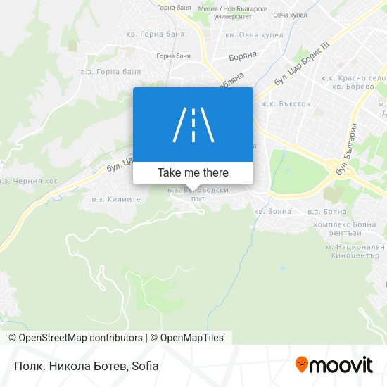 Полк. Никола Ботев map