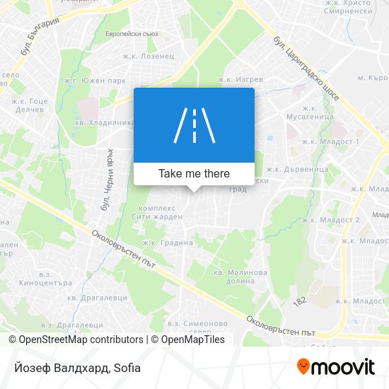 Йозеф Валдхард map
