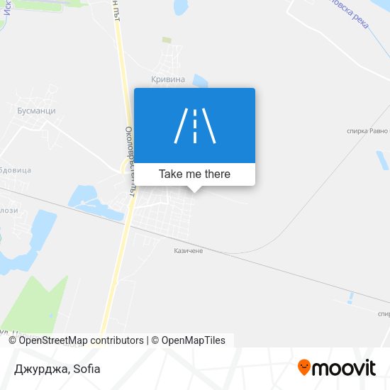 Джурджа map