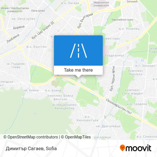 Карта Димитър Сагаев