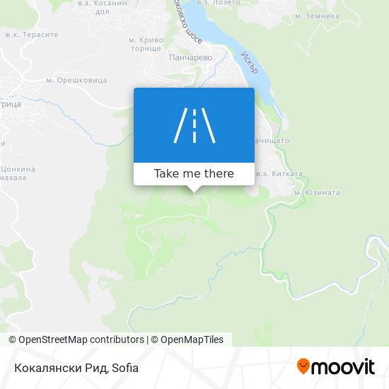 Кокалянски Рид map
