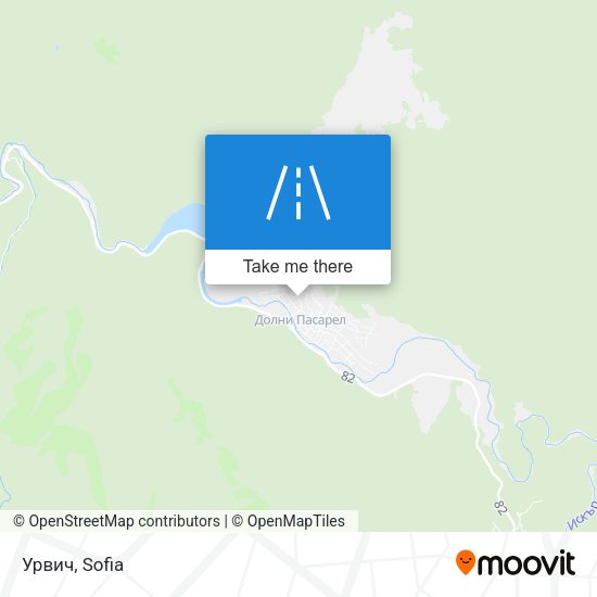 Урвич map