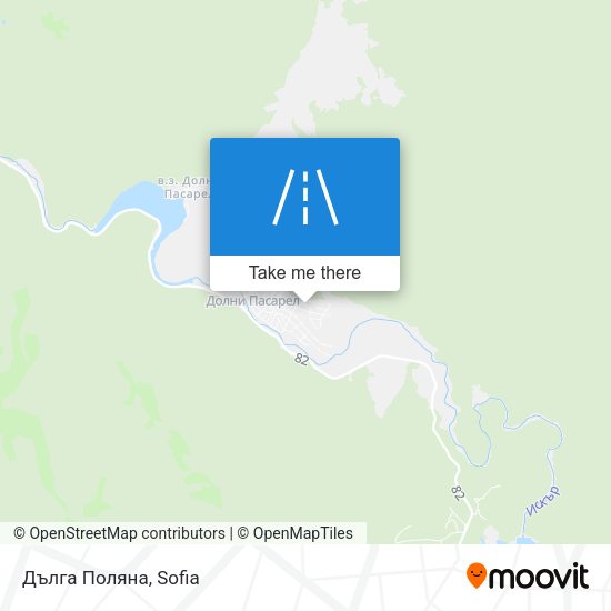 Дълга Поляна map