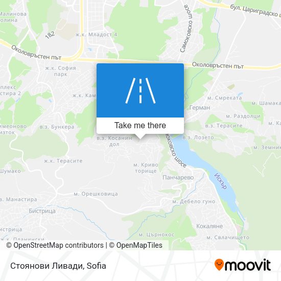 Стоянови Ливади map