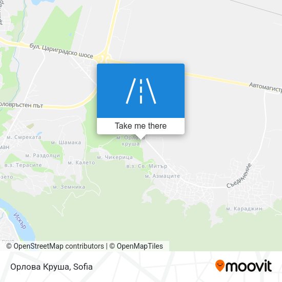Орлова Круша map