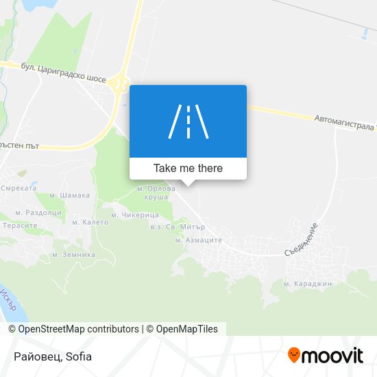 Райовец map