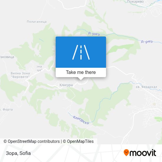 Зора map