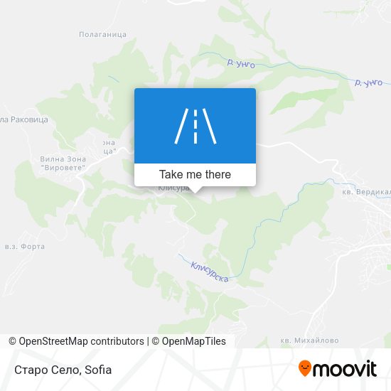 Старо Село map