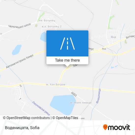 Воденицата map