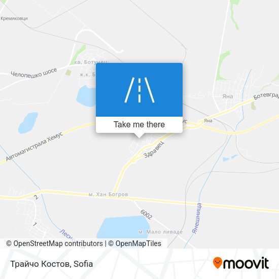 Карта Трайчо Костов