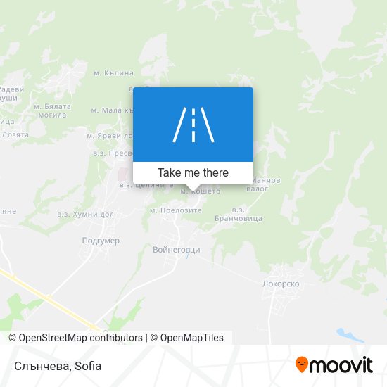 Слънчева map