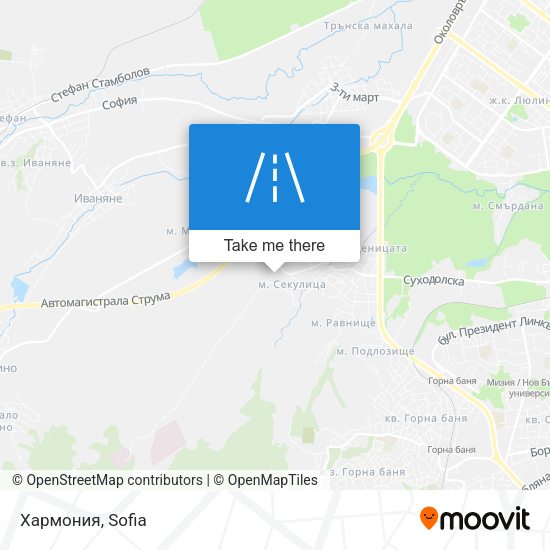 Хармония map