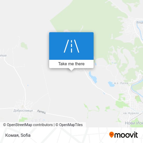 Комая map