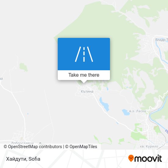 Хайдути map