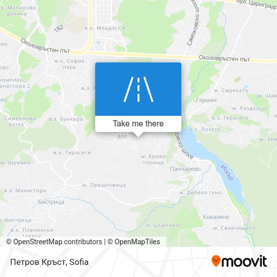 Карта Петров Кръст