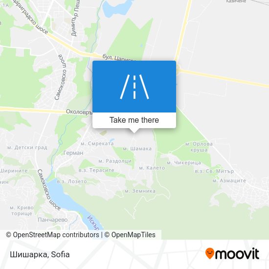 Шишарка map