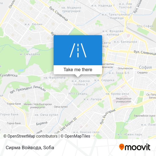 Сирма Войвода map