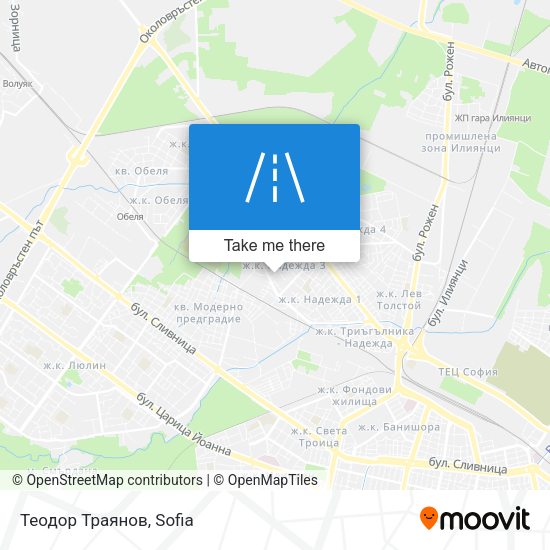 Карта Теодор Траянов
