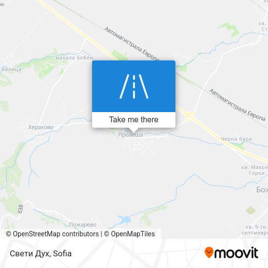 Свети Дух map