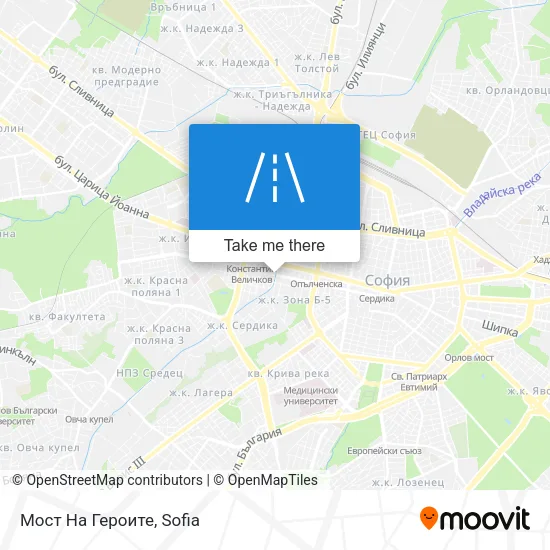 Карта Мост На Героите