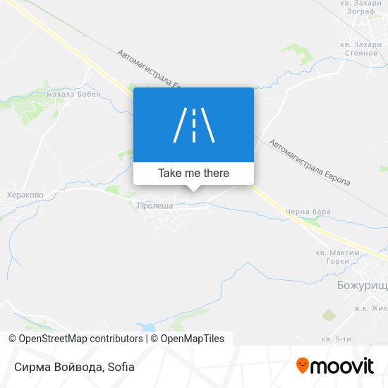 Карта Сирма Войвода
