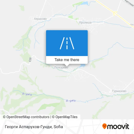 Георги Аспарухов-Гунди map