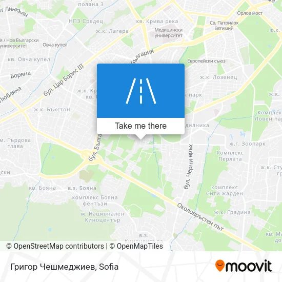 Карта Григор Чешмеджиев