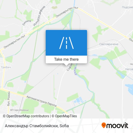Александър Стамболийски map