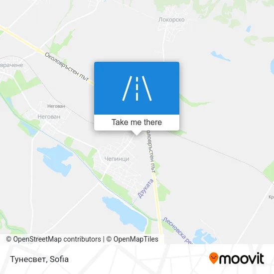 Тунесвет map
