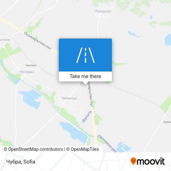 Чубра map