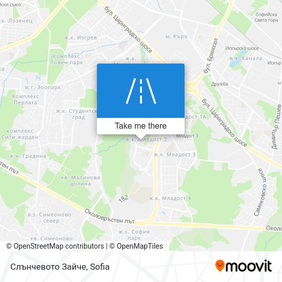 Слънчевото Зайче map