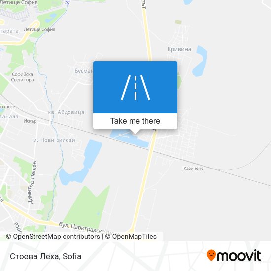 Стоева Леха map