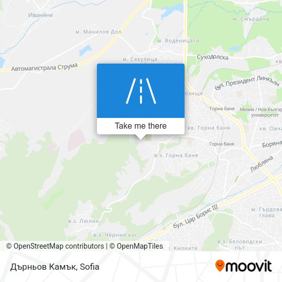 Дърньов Камък map