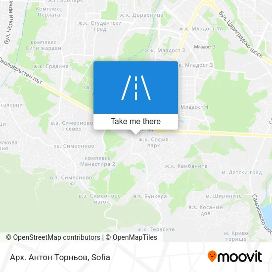 Карта Арх. Антон Торньов