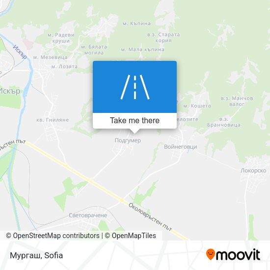 Мургаш map