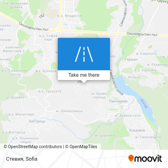 Стевия map