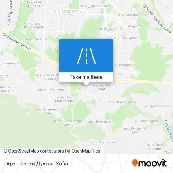 Карта Арх. Георги Духтев