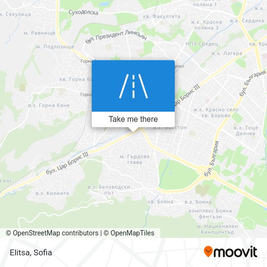 Elitsa map