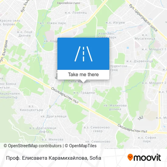 Карта Проф. Елисавета Карамихайлова