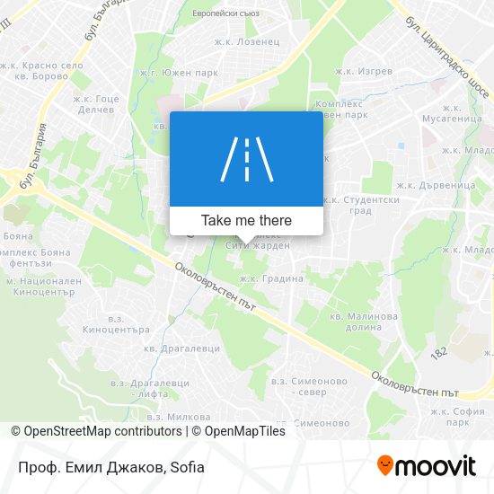 Проф. Емил Джаков map