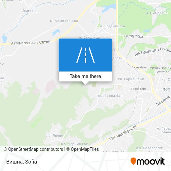 Вишна map