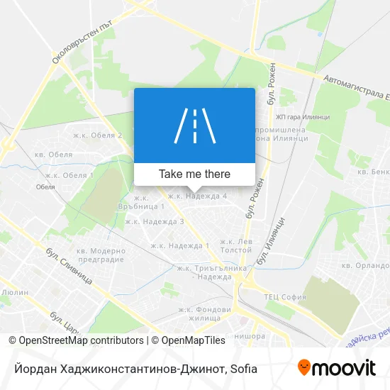 Йордан Хаджиконстантинов-Джинот map
