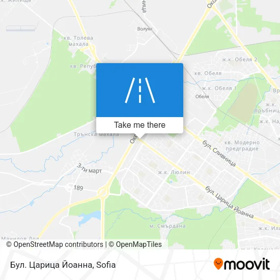 Бул. Царица Йоанна map