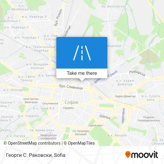 Георги С. Раковски map