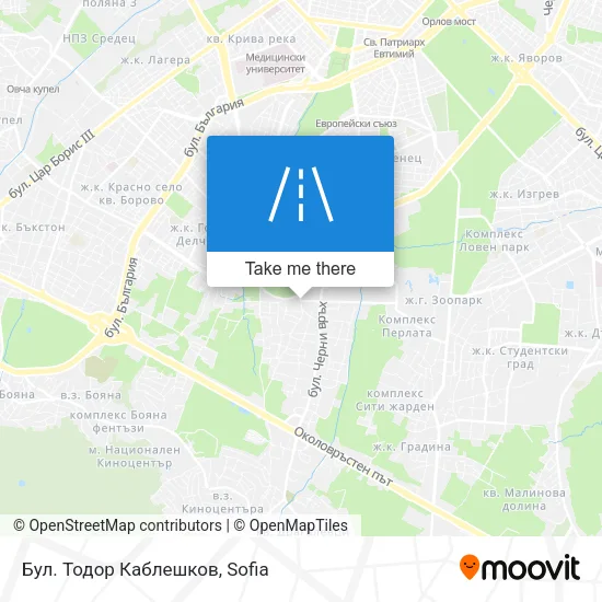 Бул. Тодор Каблешков map