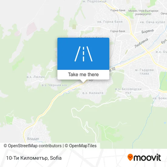 10-Ти Километър map