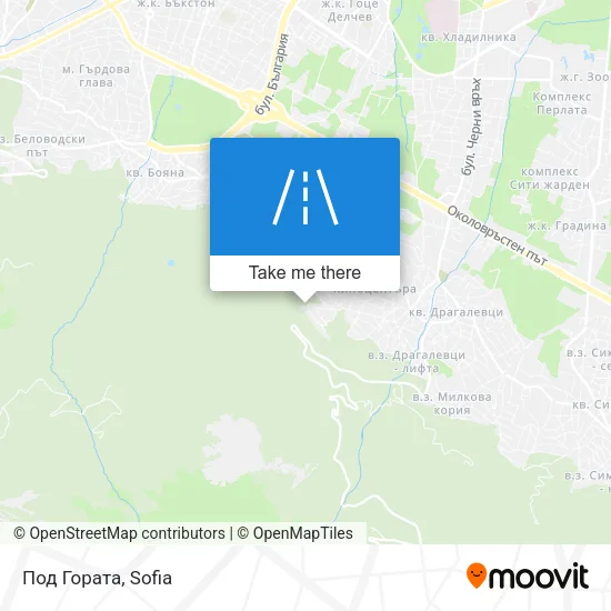 Под Гората map