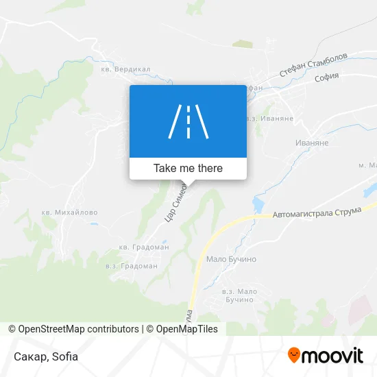 Карта Сакар